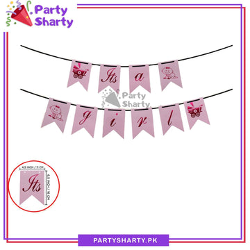 D2 Its a Boy / Girl Card Banner for Welcome Baby Party Decoration & Celebration